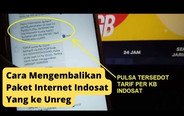 Cara Mengembalikan Paket Internet Indosat Yang ke Unreg
